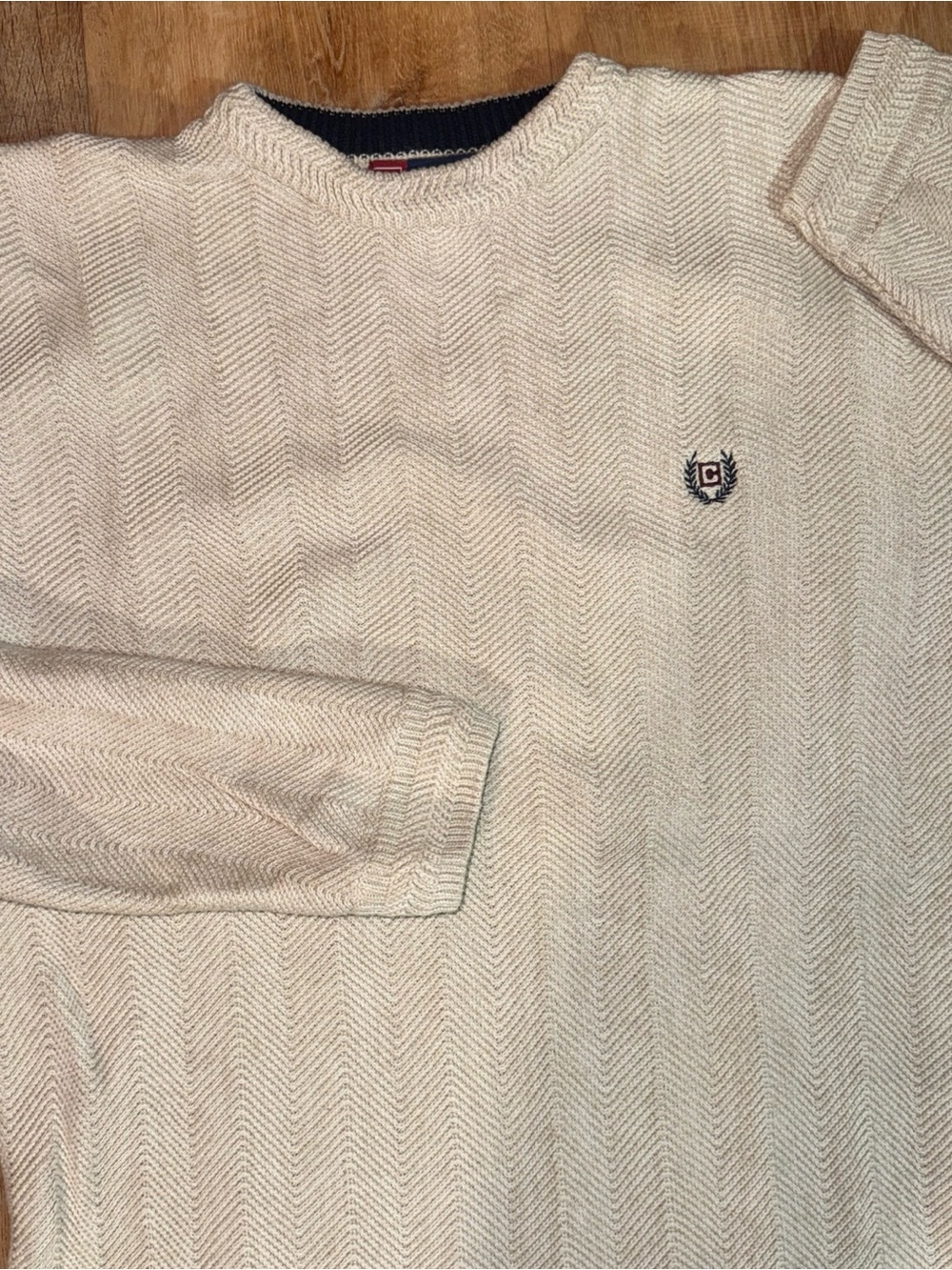 Polo Ralph Lauren 100% Cotton Yellow Sweater Slim Fit Sm Embroidery Thick wear